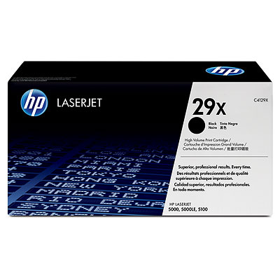 Mực in HP 29X Black LaserJet Toner Cartridge (C4129X)